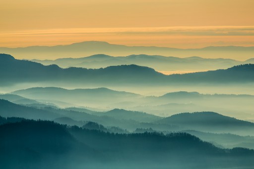 layered landscape